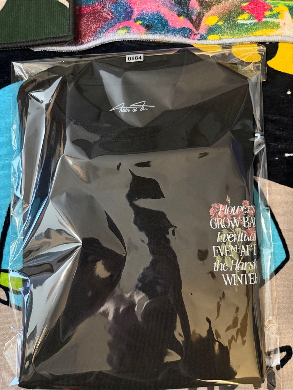 GROWTH EVENTUALLY BLACK TEE NWOT - Picture 14 of 14